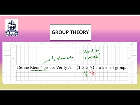 Klein 4-group definition and example