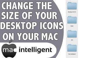 Change The Desktop Icon Size on A Mac