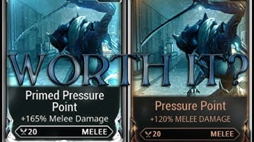 Warframe Primed Pressure Point, is it worth it?