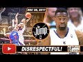 T-Mac &amp; Pippen On DeAndre Jordan Dunking All Over Brandon Knight! | The Jump | Dec 28, 2017