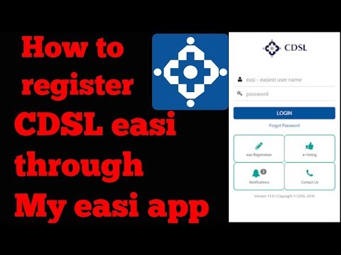 How to register Beneficiary Owner ID in CDSL easi || CDSL || easi ||