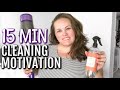 15 minute cleaning motivation  clean with me  15 minute tidy up  sprint cleaning  speed clean