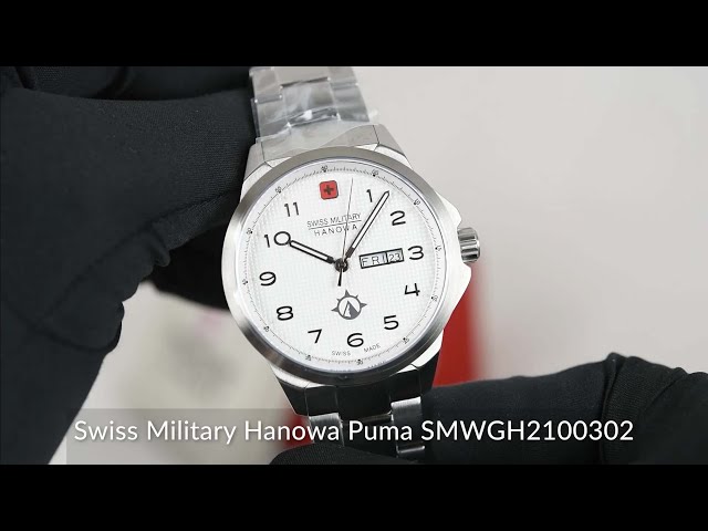 Swiss Military Hanowa Puma SMWGH2100302 - YouTube