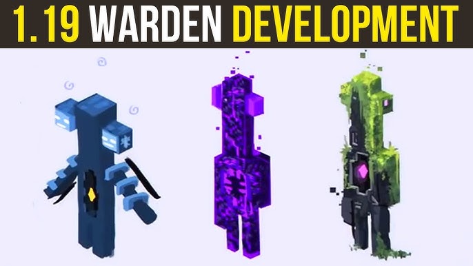 Pixel Papercraft - Warden (Snapshot 22w12a Minecraft 1.19) in 2023
