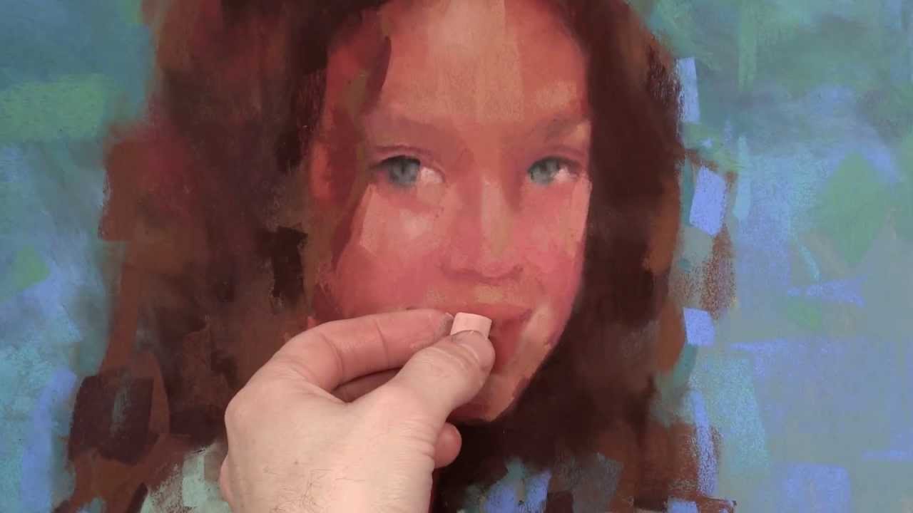 Preview | Pastel Techniques - Painterly Portraits - A. Picard - PaintingTube