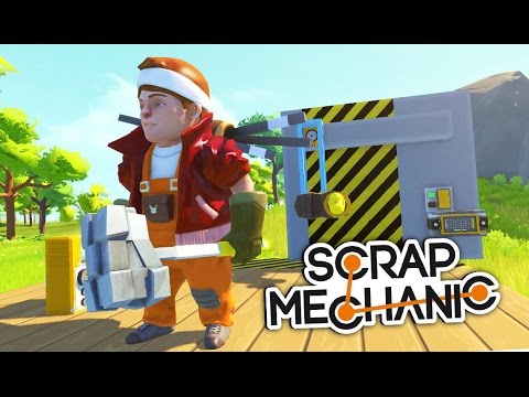 АДСКИЙ ДЕДРАН С ЖЕСТКИМИ ЛОВУШКАМИ В SCRAP MECHANIC