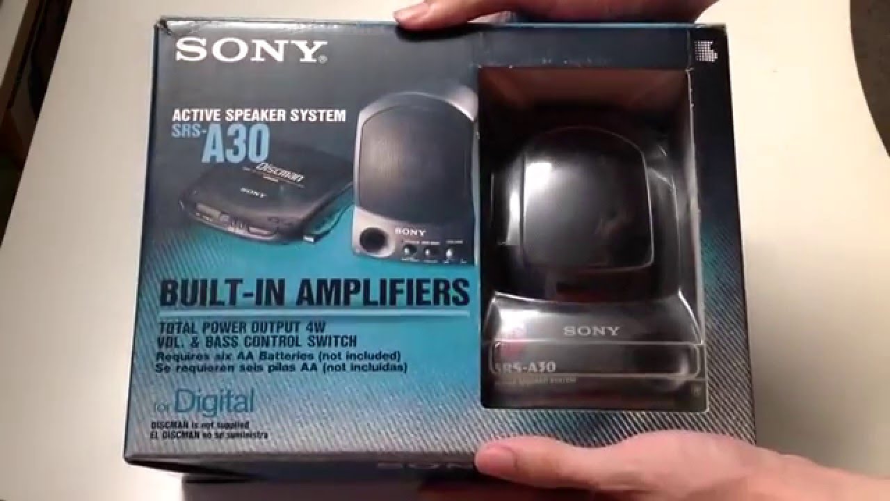 sony active speaker system