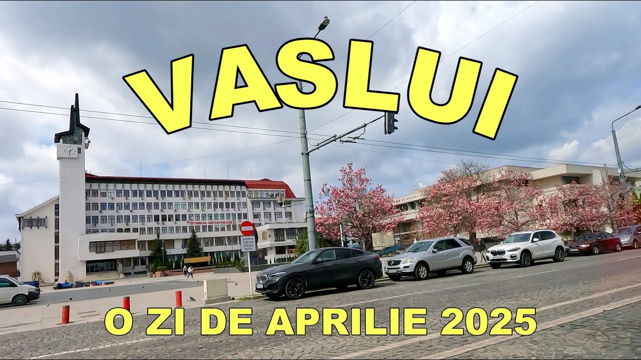 Orasul VASLUI Traian - Centru - Cartier aprilie 2025 part 1