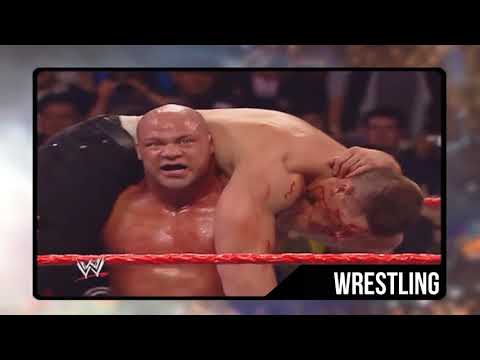 John Cena vs Kurt Angle - First Blood Match (Raw)