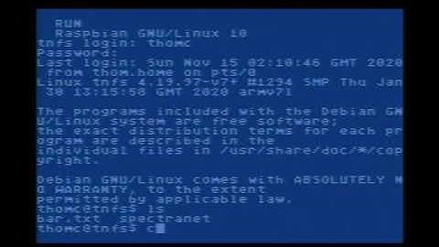 #FujiNet - TELNET Works over N: too!