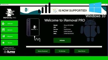How To Bypass iCloud ID iOS 15.6 with SIM Working Windows Tool iRemovalPRO