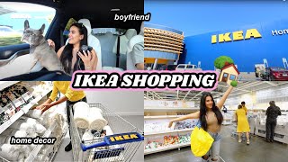 IKEA SHOPPING with my boyfriend + Painting my closet!