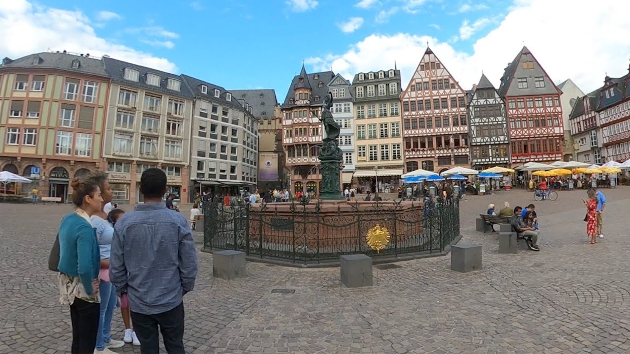 HD WALK IN FRANKFURT, GERMANY 🇩🇪
