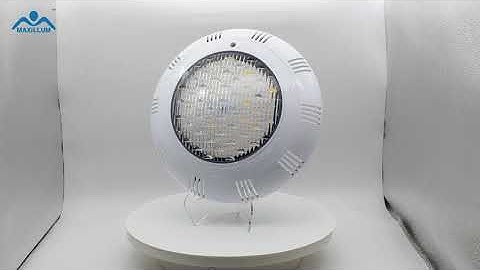 Classic surface mount underwater pool light