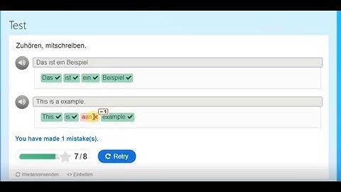 Moodle - H5P: Dictation