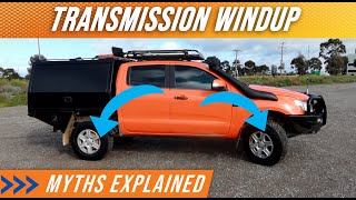 Transmission Windup Explained (transfer case bind)