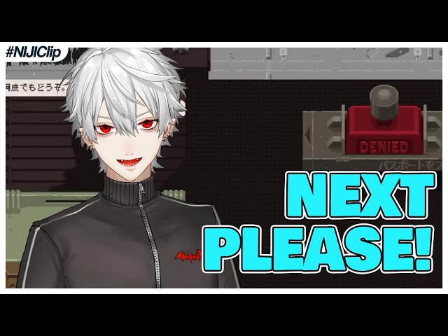 Kuzuha messing around in Papers Please! (VTuber/NIJISANJI Moments) (Eng Sub)のサムネイル