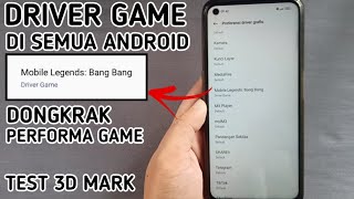 GAME DRIVERS ON ALL ANDROID DEVICES!!! 3D MARK TEST FOR MAXIMUM GAMING PERFORMANCE screenshot 5