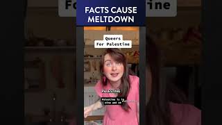 Watch 'Queers for Palestine' Activist's Head Explode After Being Told Facts #Shorts
