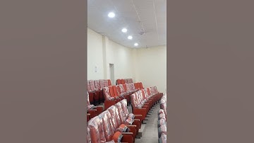 Auditorium in NFC Multan, Punjab, Pakistan.