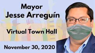 Mayor's Virtual Town Hall - November 30, 2020