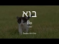 Bo - Practice reading Hebrew letters and vowels (Free Hebrew Lessons)