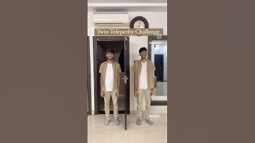 Twin Telepathy Challenge #twins #twintelepathychallenge