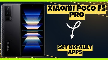 Set Default Apps Xiaomi POCO F5 Pro || How to set default apps || Default apps settings
