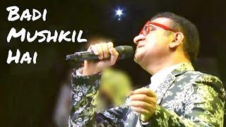Badi Mushkil Hai Khoya Mera Dil Hai | Abhijeet | Anjaam 1994 Songs | Abhijeet Live chords