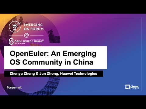 OpenEuler: An Emerging OS Community in China - Zhenyu Zheng & Jun Zhong, Huawei Technologies Episode cover
