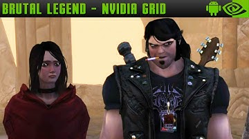 Brutal Legend - Nvidia Grid Gameplay - Nvidia Shield Tablet Android HD (Nvidia Grid Test)