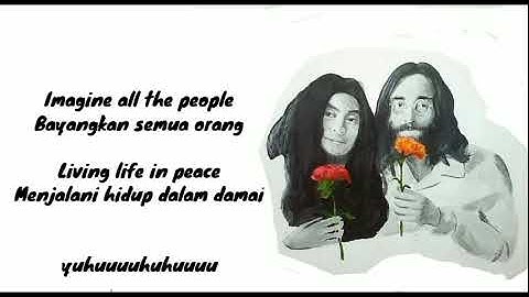 Thumbnail of Imagine - Jhon Lennon lirik terjemahan indonesia