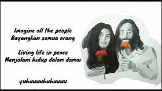 Imagine - Jhon Lennon lirik terjemahan indonesia