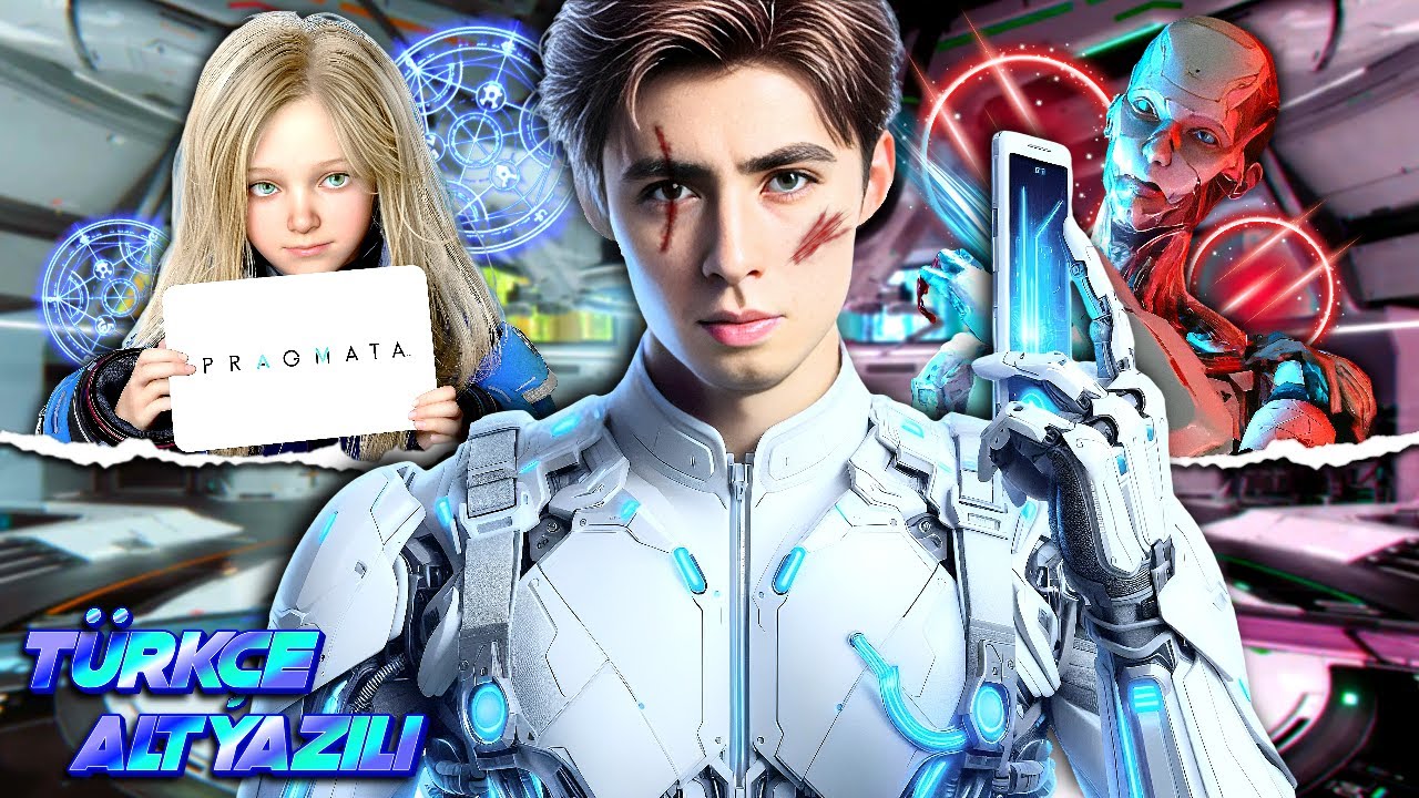 ПОБЕГ С ЛУННОЙ БАЗЫ С АНДРОИДОМ ДИАНА | PRAGMATA на Турецком