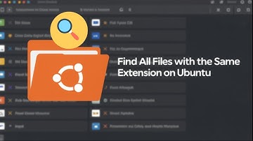 Easily Find All Files with the Same Extension on Ubuntu – Here