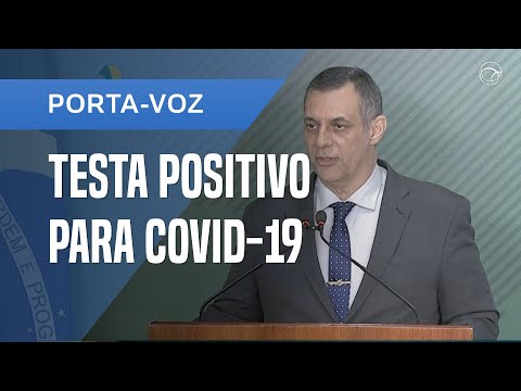 PORTA-VOZ DA PRESIDÊNCIA, OTÁVIO RÊGO BARROS TESTA POSITIVO PARA COVID-19