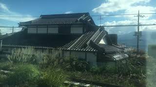特急 あずさ20号E353系 車窓[1/2]茅野→甲府/ 中央本線 茅野1416発(新宿行)