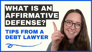 What is an Affirmative Defense? || Tips from a Debt Lawyer by SoloSuit – Win Your Debt Collection Lawsuit 124 views 1 month ago 4 minutes, 7 seconds