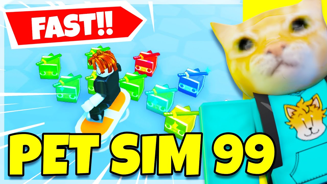 HOW TO BEAT PET SIMULATOR 99 IN 1 DAY... (Roblox)