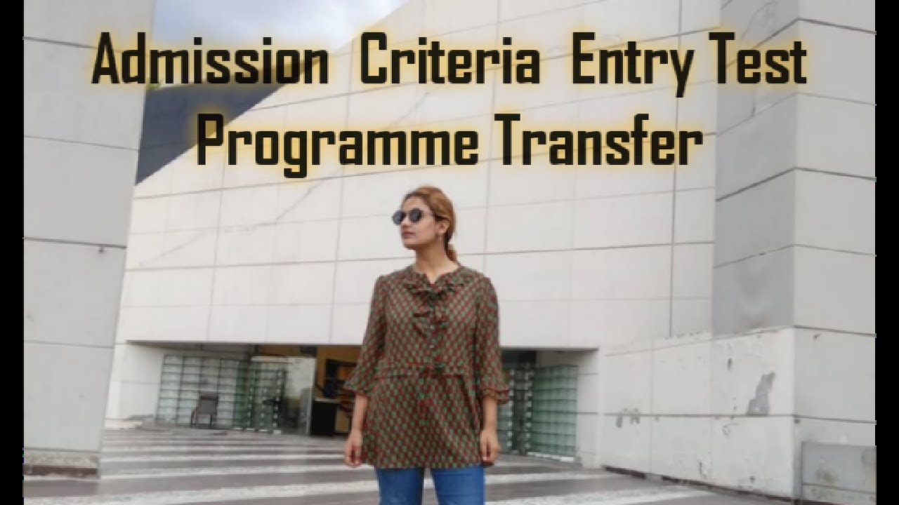How To PREPARE For Entry Test? CRITERIA \ PROGRAMME TRANSFER AIR