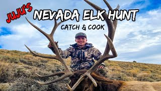 JuJu's Elk Hunt! Food for Days! (CATCH AND COOK)