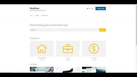Submitting Listings | HivePress Docs