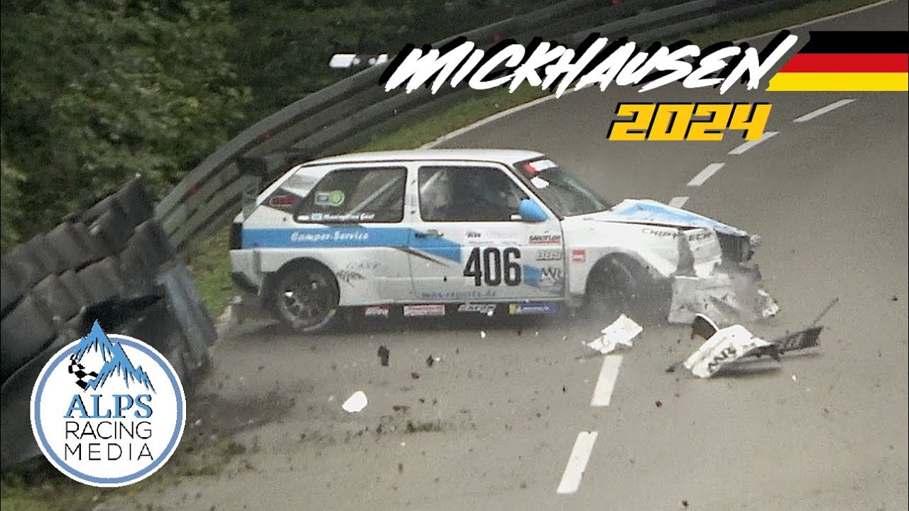 Bergrennen Mickhausen 2024 | Best of , crazy speed & crash - hillclimb cronoscalata [HD]