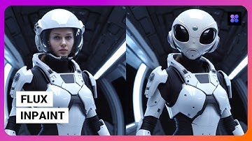 Simple FLUX inpainting in ComfyUI AI