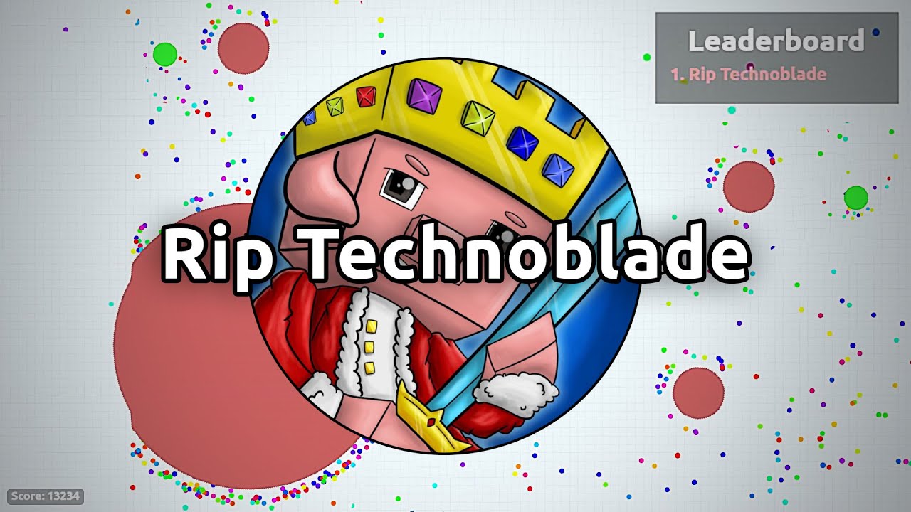 Legends never die, Technoblade never die