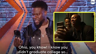 Kevin Hart FaceTimes Dave Chappelle \& Chris Rock and get ROASTED