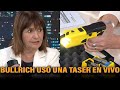 Bullrich us una taser en vivo  urgente milei