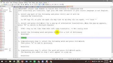 GT4T - Testing new translation tool