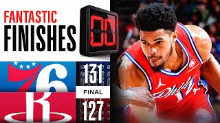 Final 5:44 CLOSE ENDING 76ers vs. Rockets 👀 | December 29, 2023