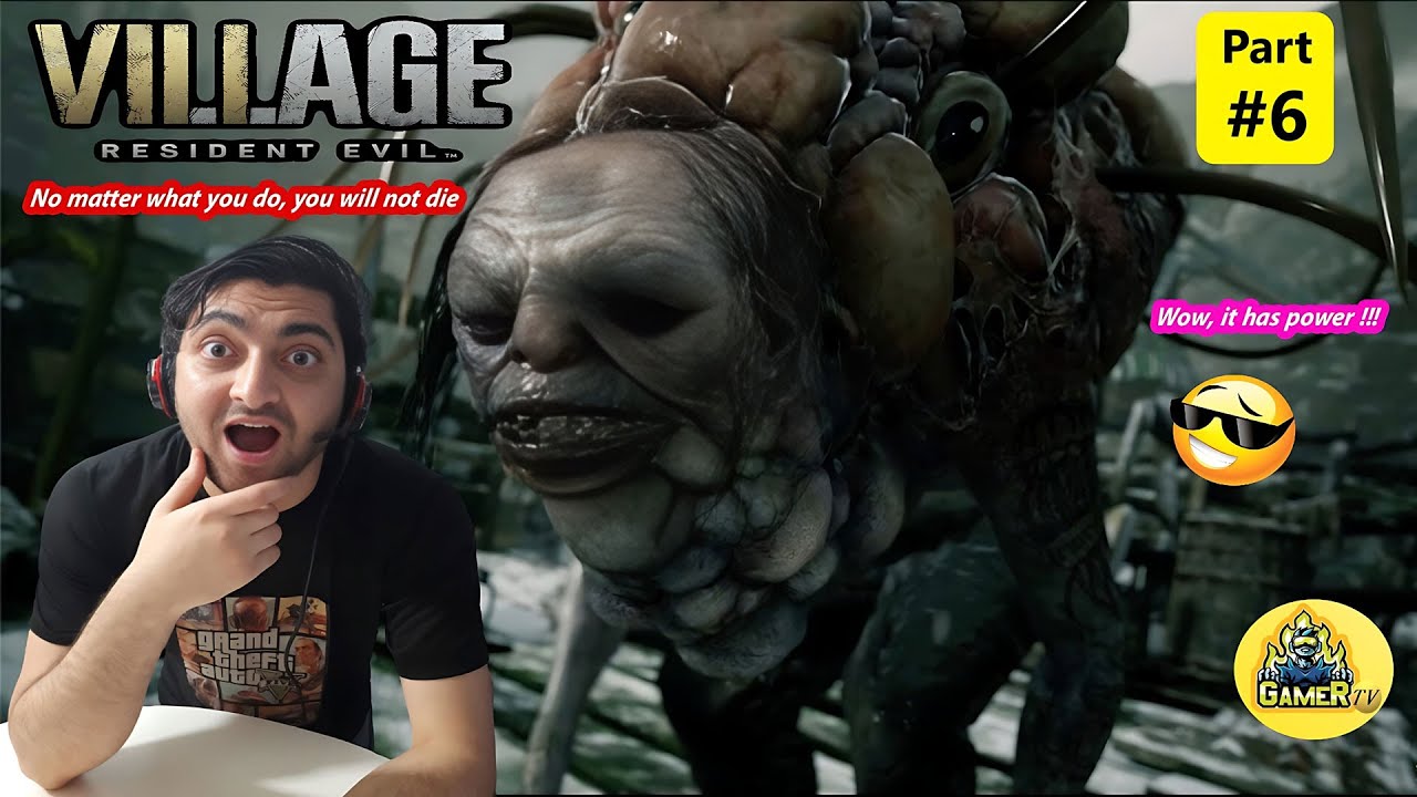 Resident Evill Village Gameplay 4K Big Zombie Fish Boss Fight (2023)😱 ...